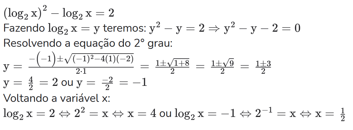 EQUAÇÃO DO 2 GRAU 01 - Equacão Exponencial